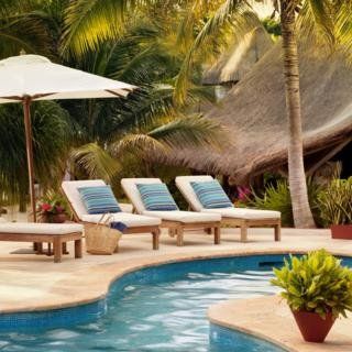 Hôtel Las Palapas à Riviera Maya Extérieur photo